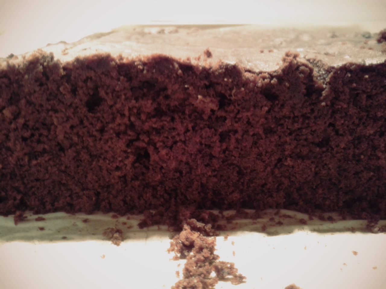 Intérieur du gâteau.