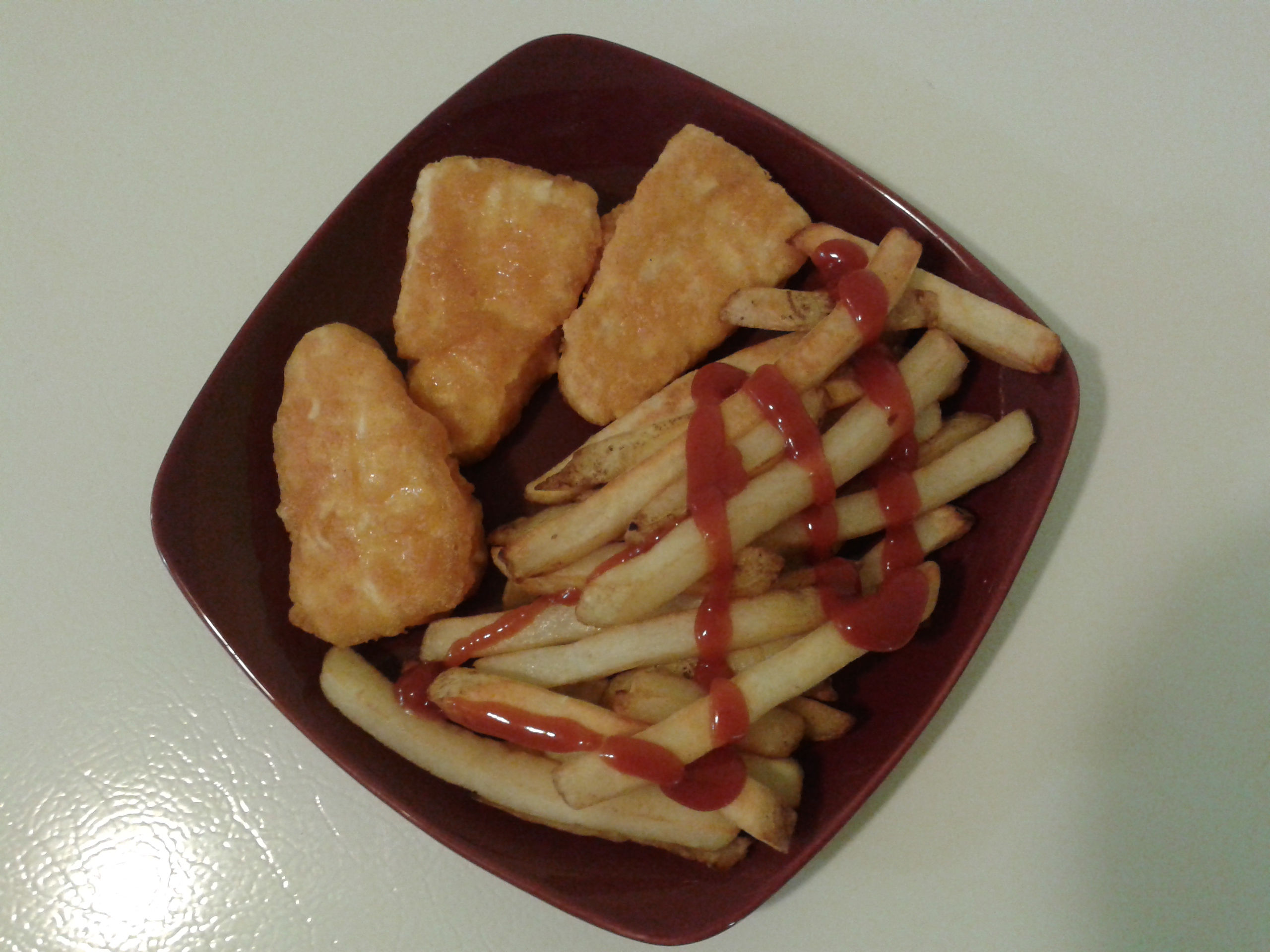 J'en ai profité pour me faire un "fish n' chips". ;)